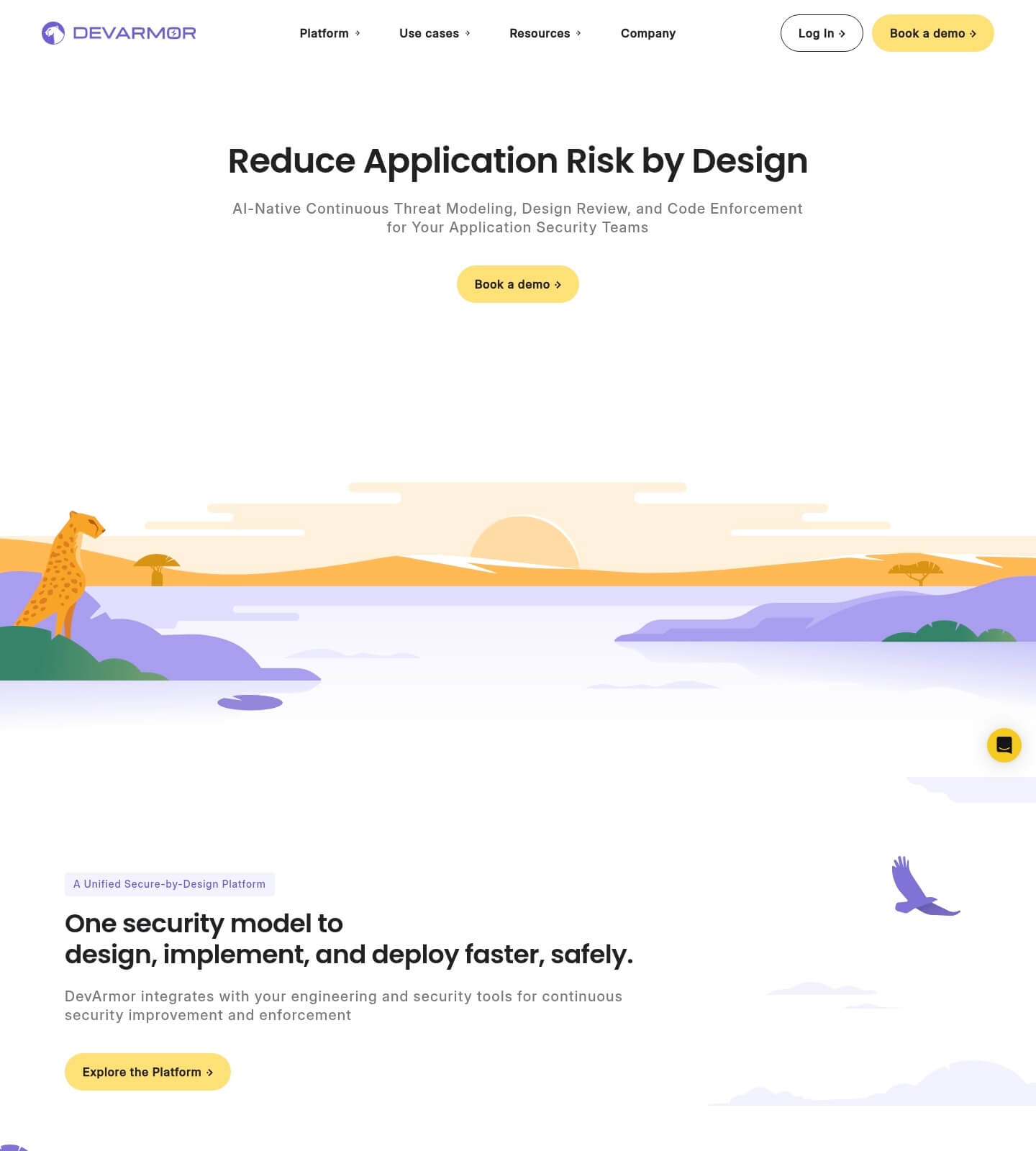 Screenshot taken from devarmor.com